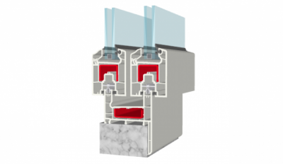 Sürme Seri Pervazlı Kasa Çiftli Sürme